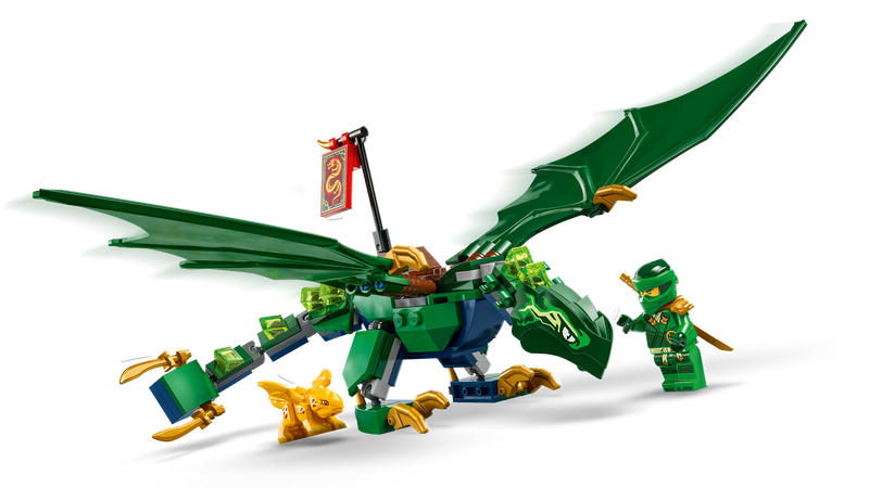 LEGO Lloyd's Green Forest Dragon playset, UK version