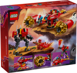 LEGO NINJAGO Kai's Mech Storm Rider Building Set 333pcs, UK version