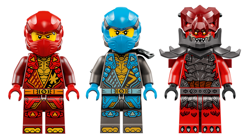 LEGO NINJAGO Kai's Mech Storm Rider Building Set 333pcs, UK version