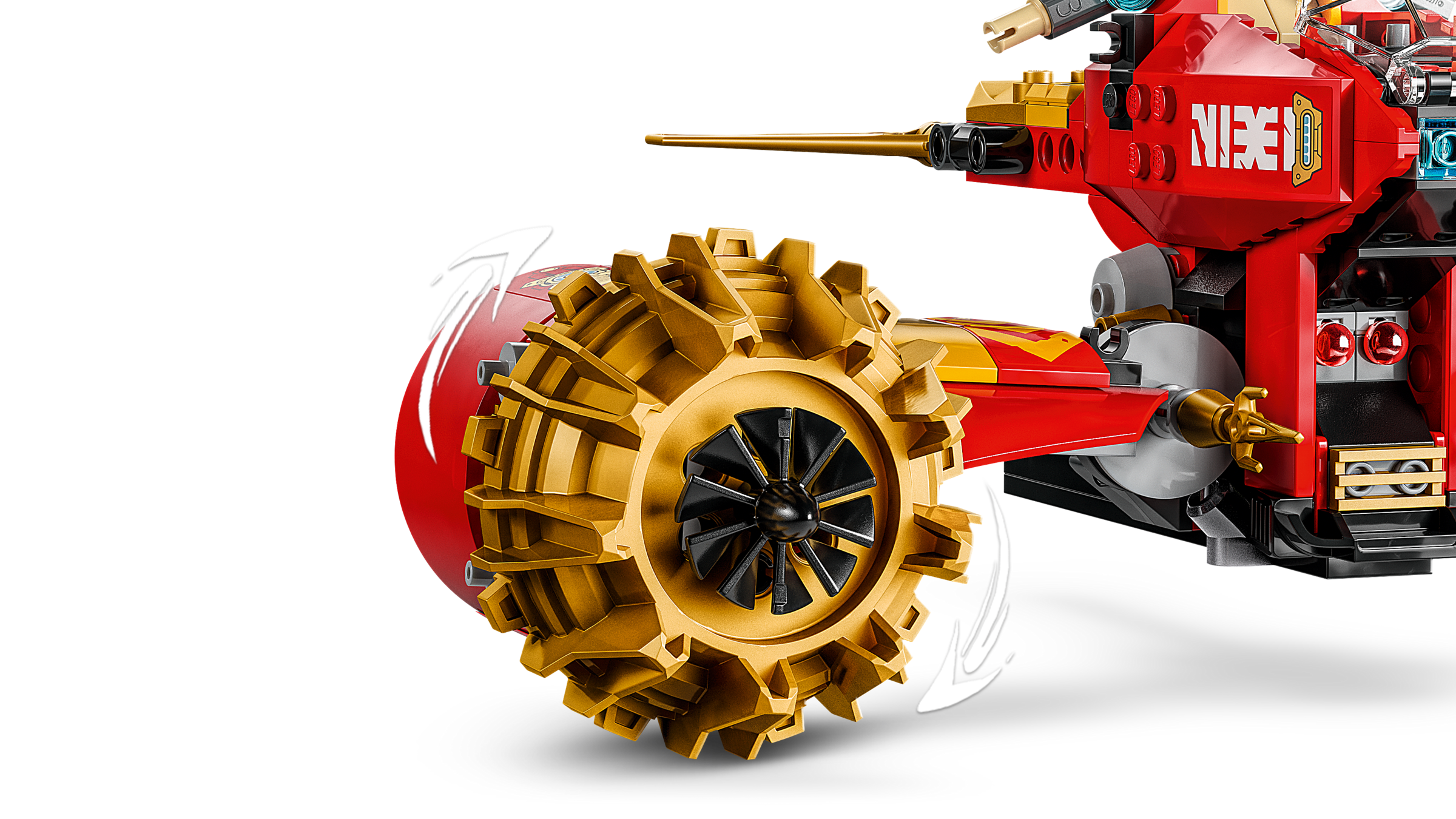LEGO NINJAGO Kai's Mech Storm Rider Building Set 333pcs, UK version