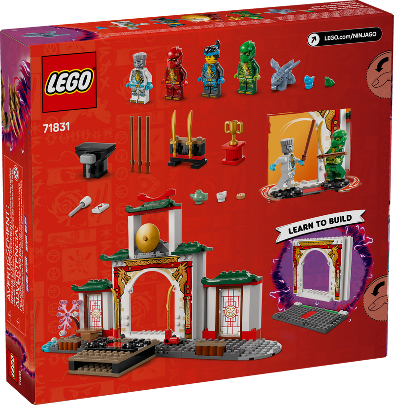 LEGO NINJAGO Ninja Spinjitzu Temple 158 pieces, imported from the UK