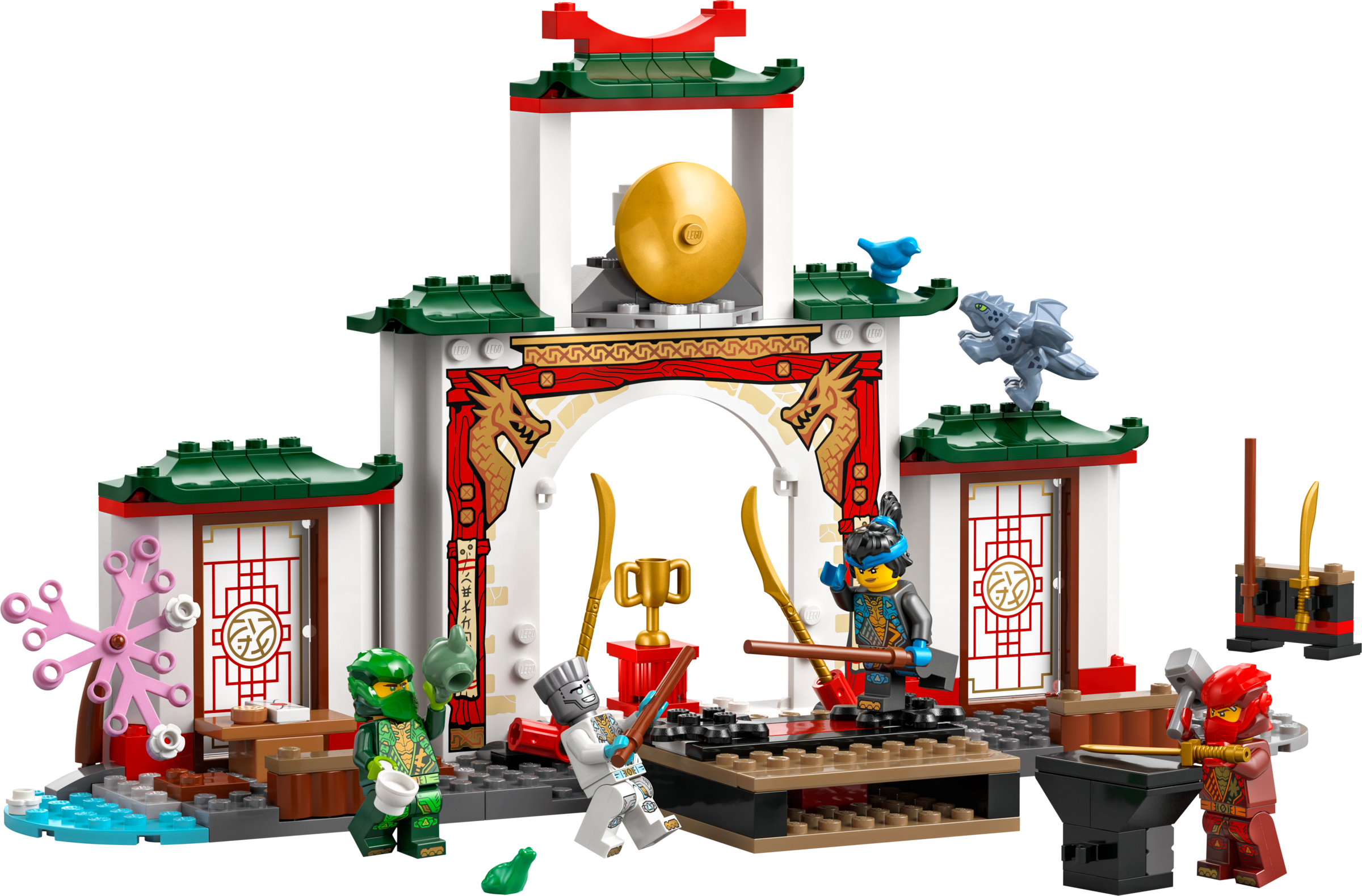 LEGO NINJAGO Ninja Spinjitzu Temple 158 pieces, imported from the UK