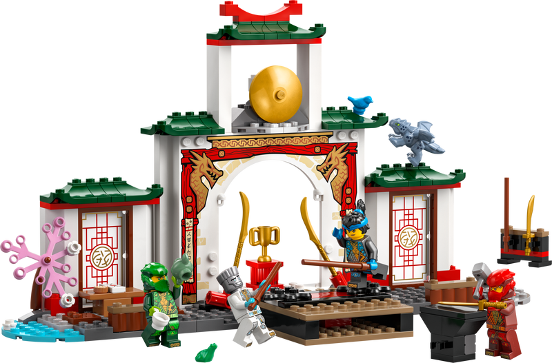 LEGO NINJAGO Ninja Spinjitzu Temple 158 pieces, imported from the UK