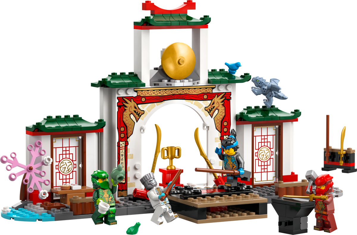 LEGO NINJAGO Ninja Spinjitzu Temple 158 pieces, imported from the UK
