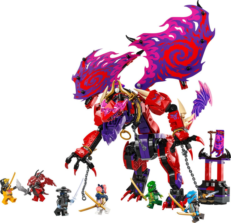 LEGO Thunderfang Dragon of Chaos Set 668 Pieces (British brand)