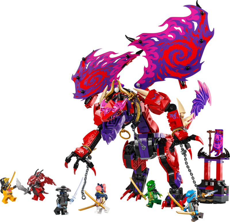 LEGO Thunderfang Dragon of Chaos Set 668 Pieces (British brand)