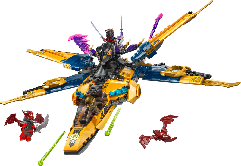 LEGO Ras and Arin's Super Storm Jet 510 Pieces, imported from the UK