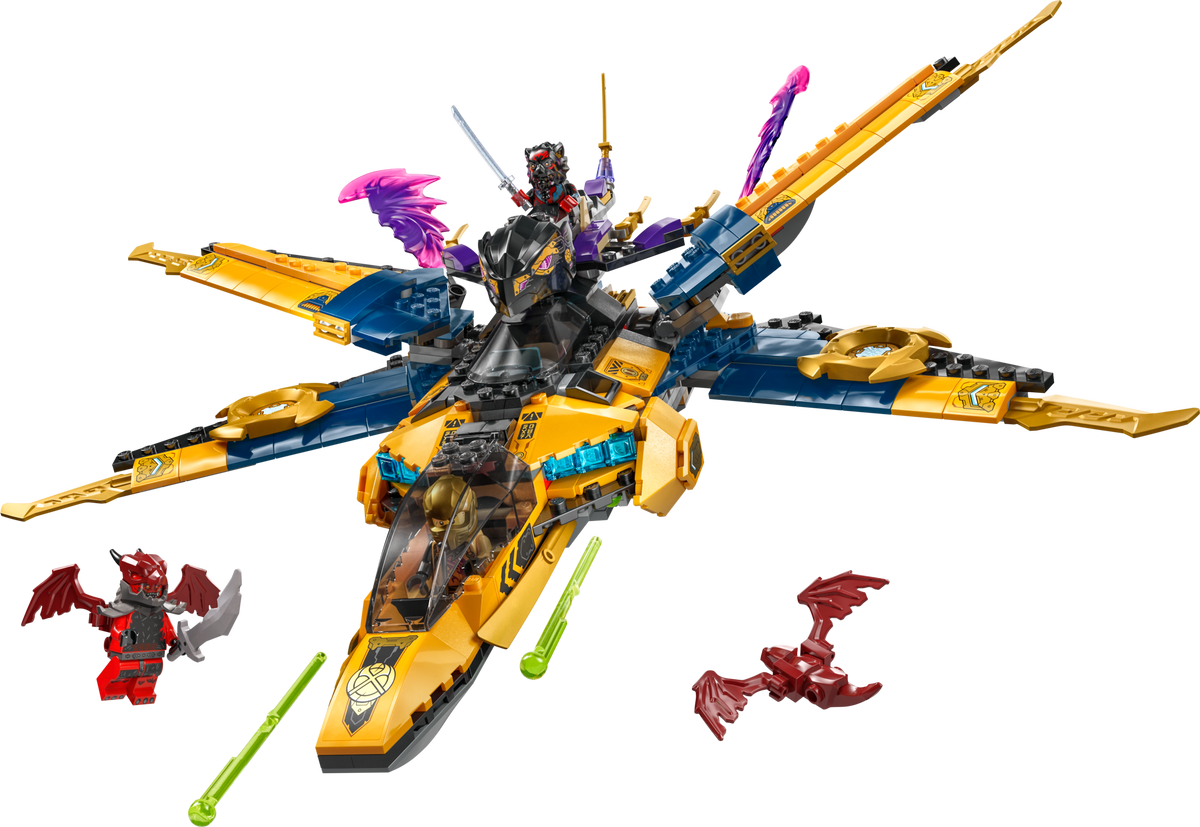 LEGO Ras and Arin's Super Storm Jet 510 Pieces, imported from the UK