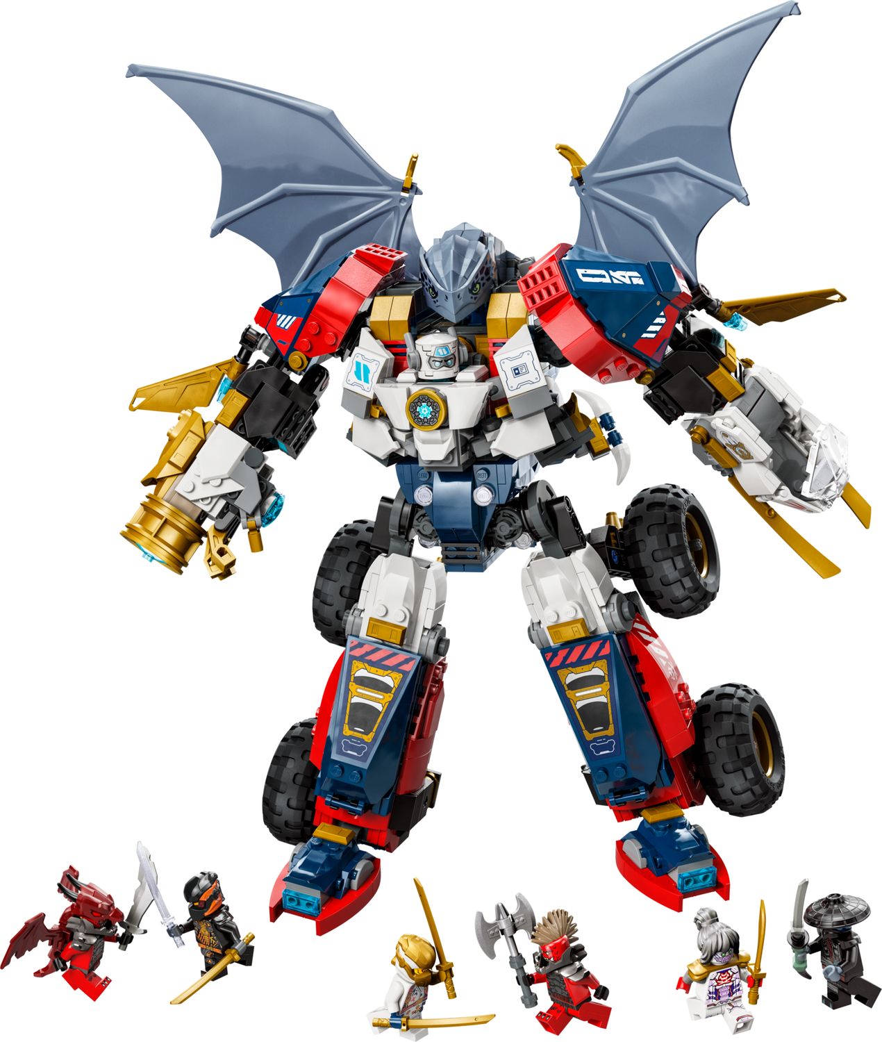 LEGO NINJAGO Zane's Ultra Combiner Mech 1187 pieces (British brand)