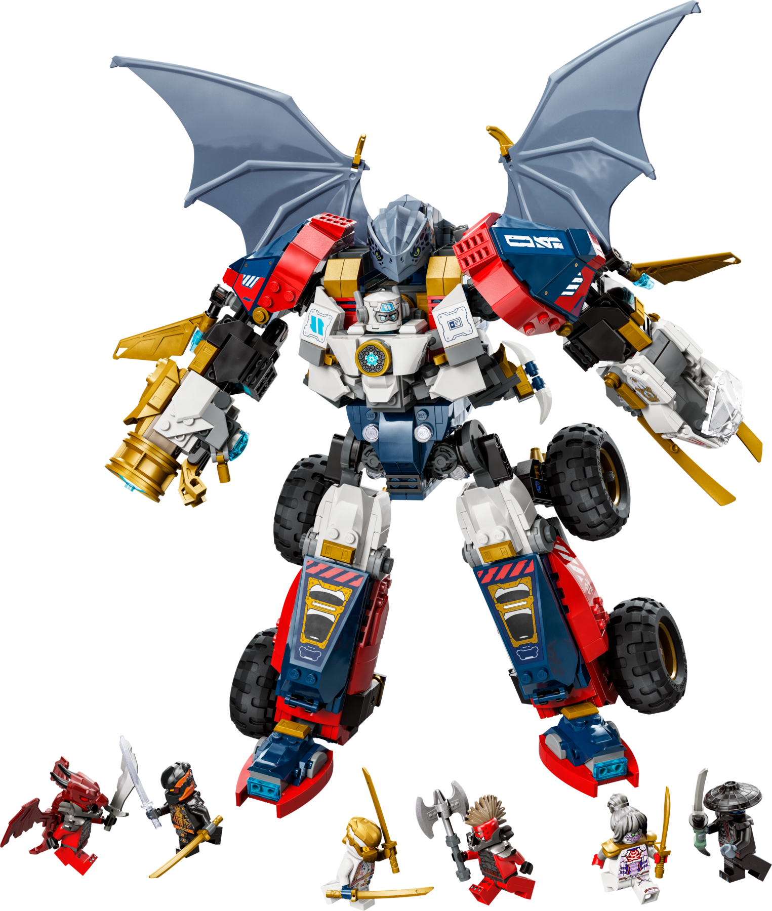 LEGO NINJAGO Zane's Ultra Combiner Mech 1187 pieces (British brand)