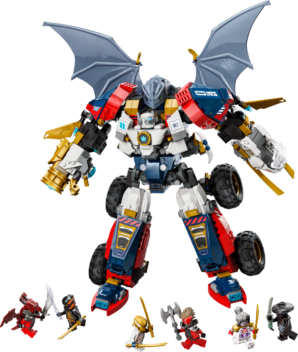 LEGO NINJAGO Zane's Ultra Combiner Mech 1187 pieces (British brand)