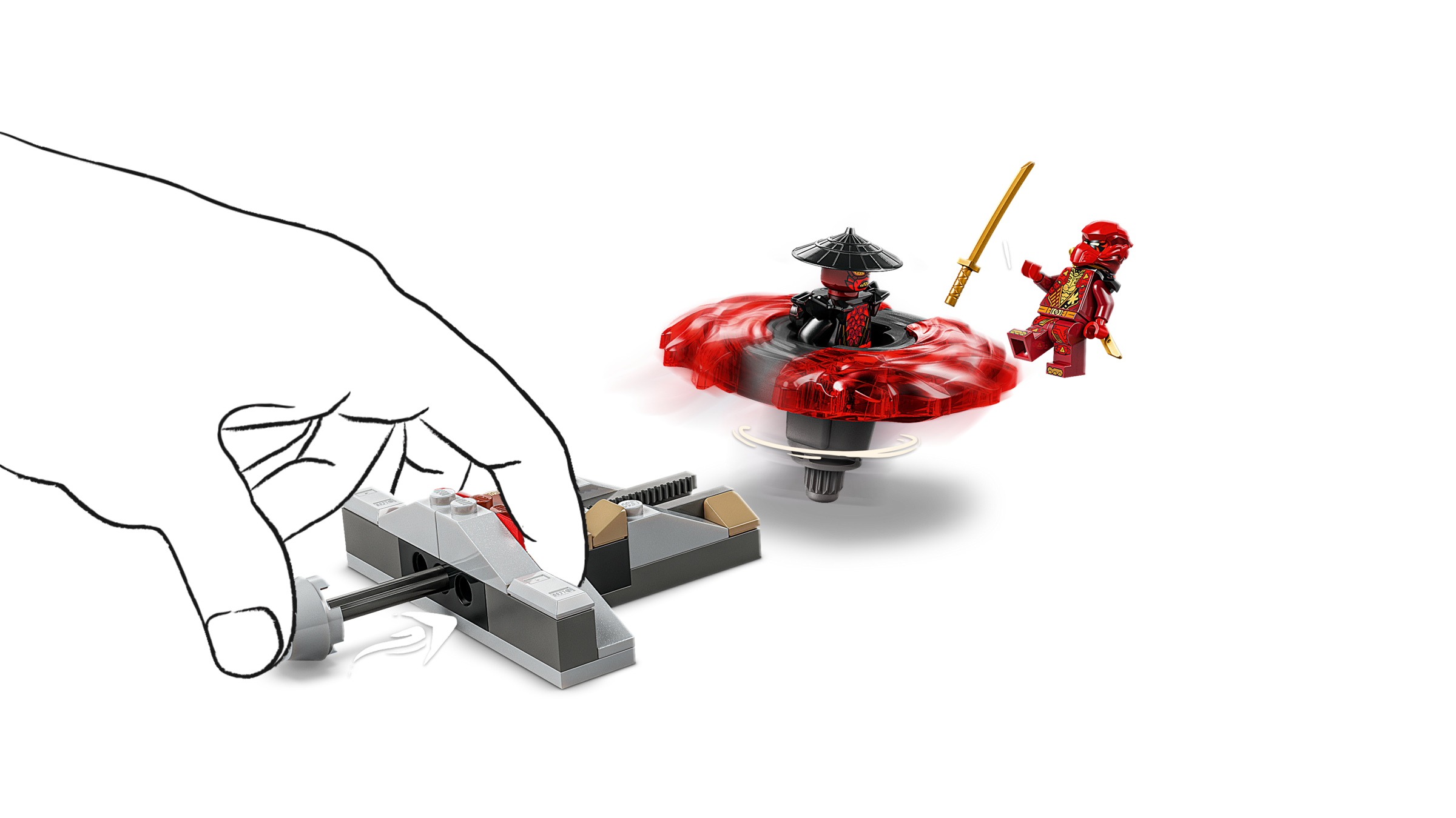 LEGO NINJAGO Arc Dragon of Focus Playset 869 Pieces - British product