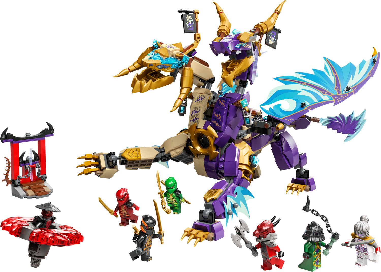 LEGO NINJAGO Arc Dragon of Focus Playset 869 Pieces - British product
