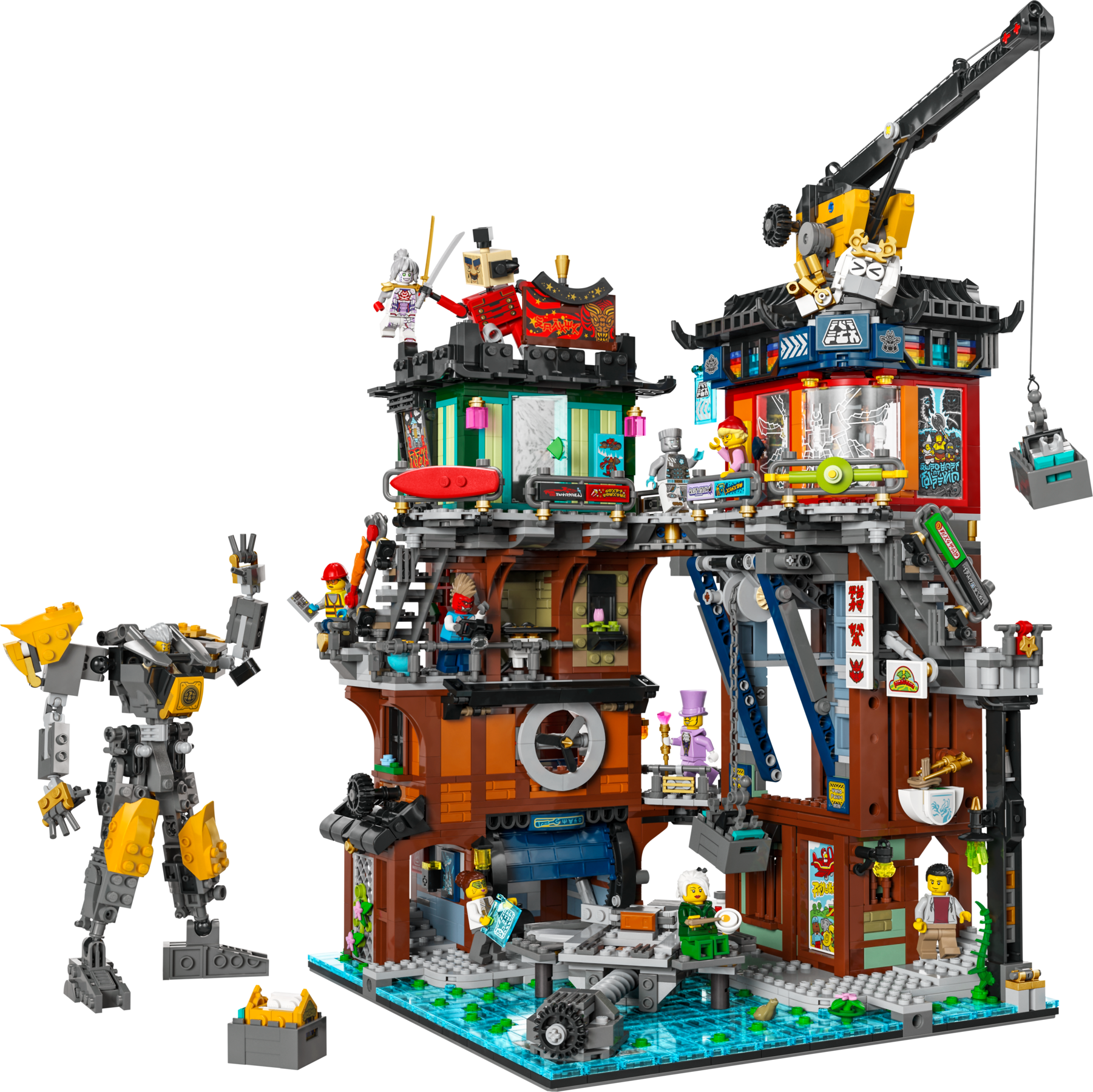 LEGO NINJAGO City Workshops 3244 pieces, imported from the UK