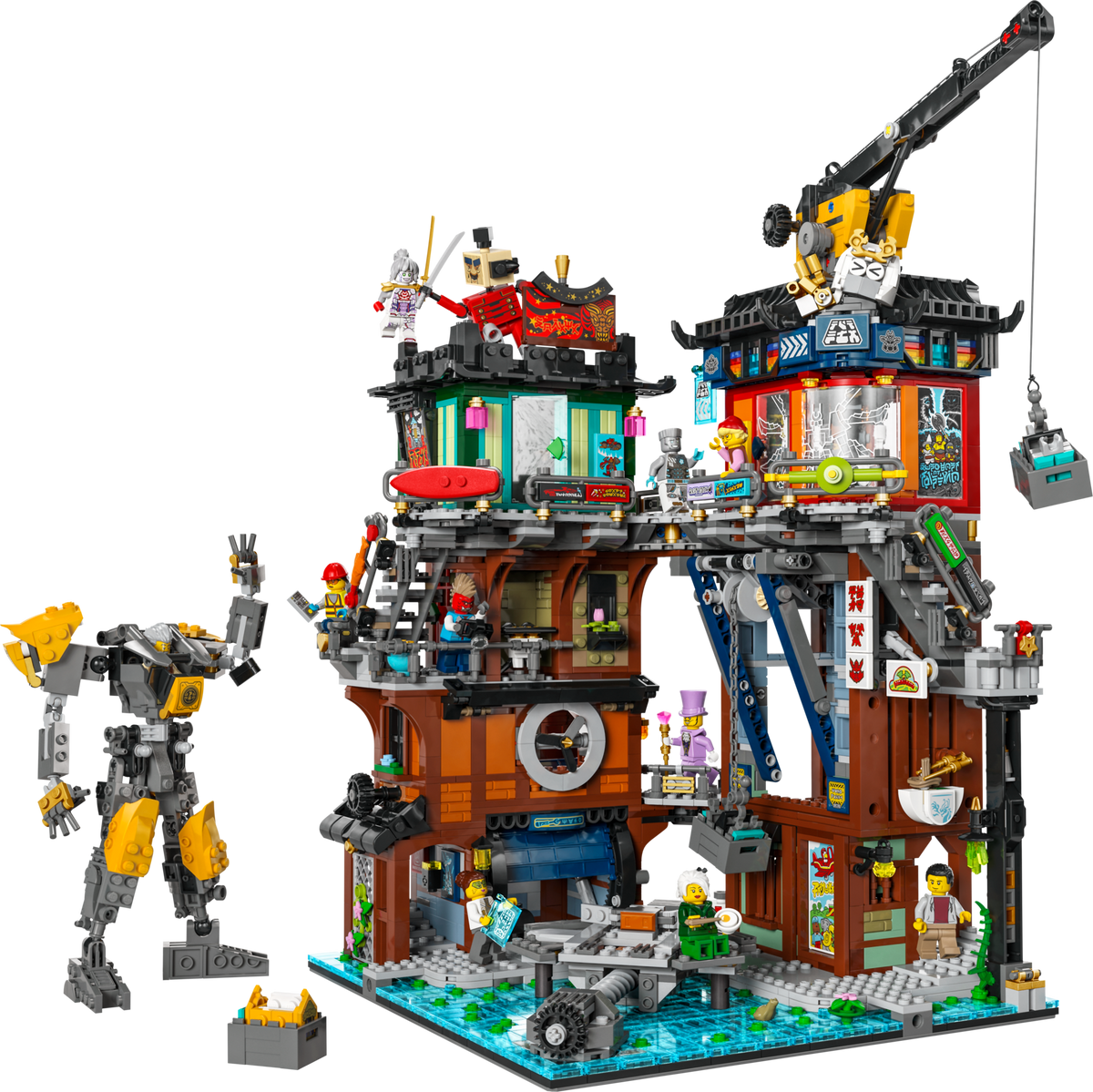 LEGO NINJAGO City Workshops 3244 pieces, imported from the UK
