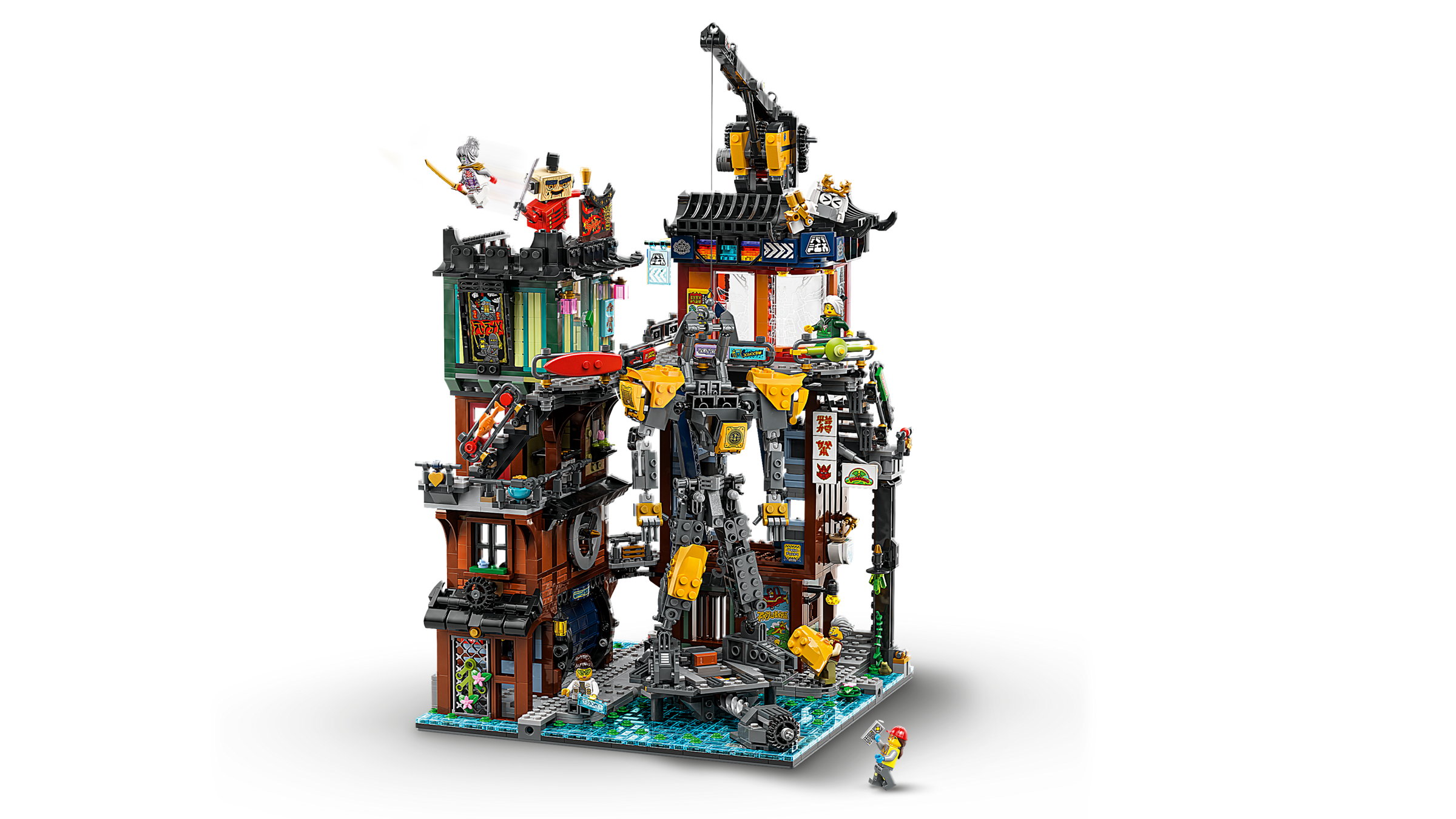 LEGO NINJAGO City Workshops 3244 pieces, imported from the UK