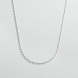 Revere sterling silver Singapore chain 18 inch, imported from the UK