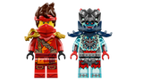 LEGO Kai's Motorcycle Speed Race ninja bike set, UK version