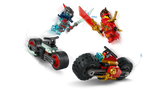 LEGO Kai's Motorcycle Speed Race ninja bike set, UK version