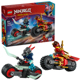 LEGO Kai's Motorcycle Speed Race ninja bike set, UK version