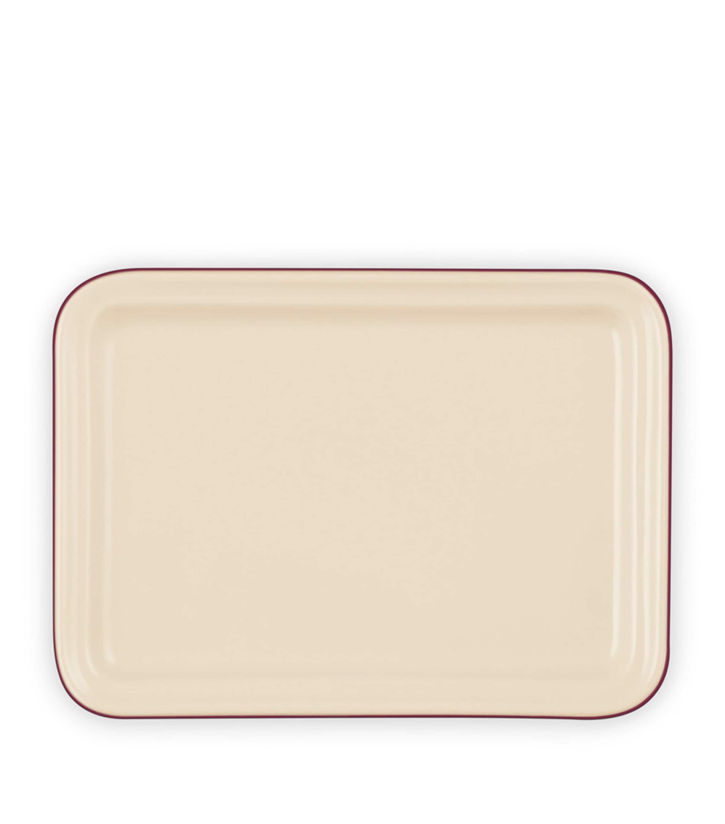 Plat à beurre en grès Le Creuset 17 cm, importé du Royaume-Uni