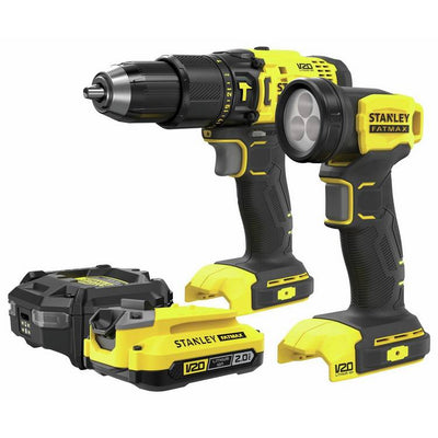 Argos Stanley Fatmax 18V Hammer Drill With Torch Set- Buy online at McGrocer
