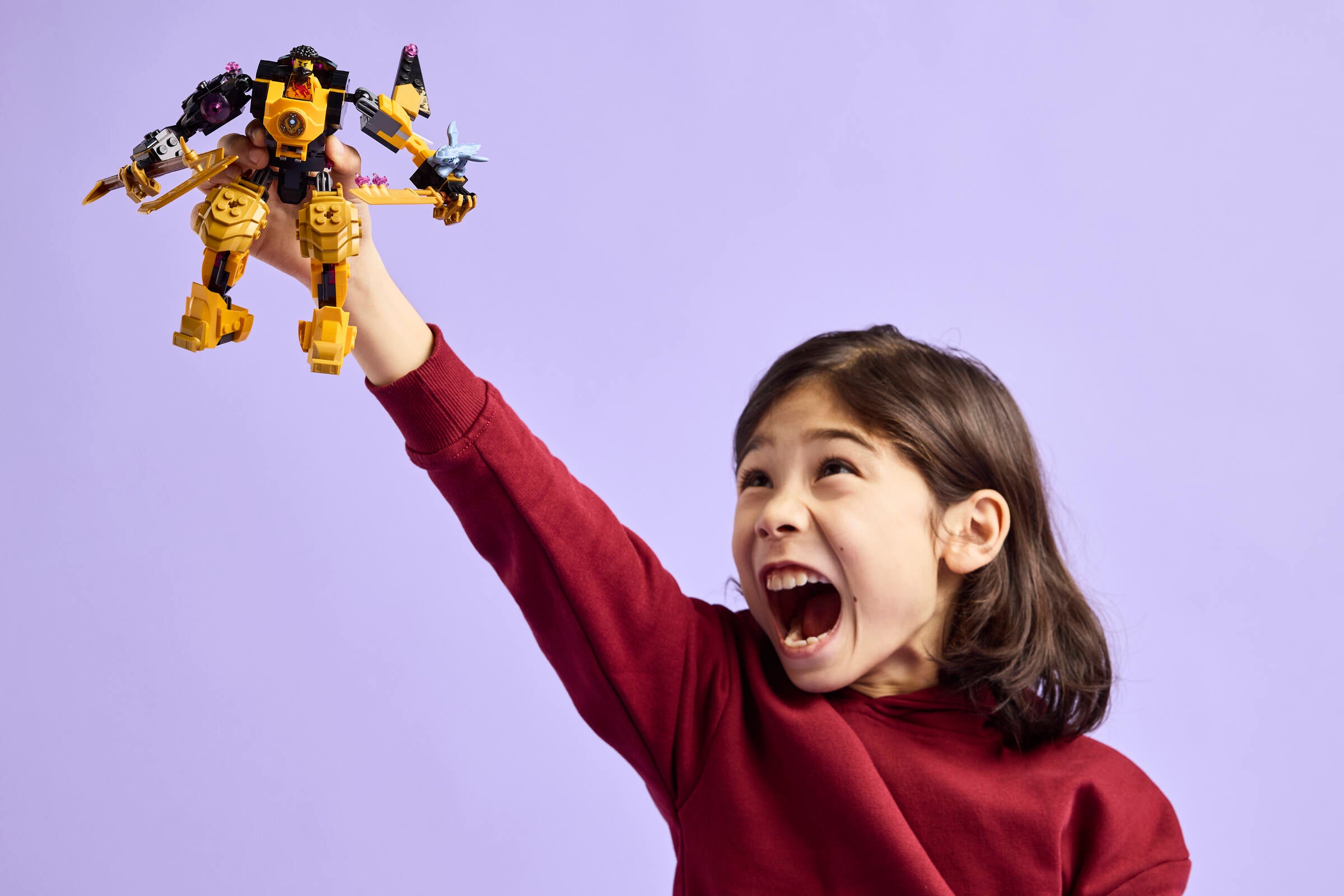 LEGO NINJAGO Arin Spinjitzu Battle Mech set - British product