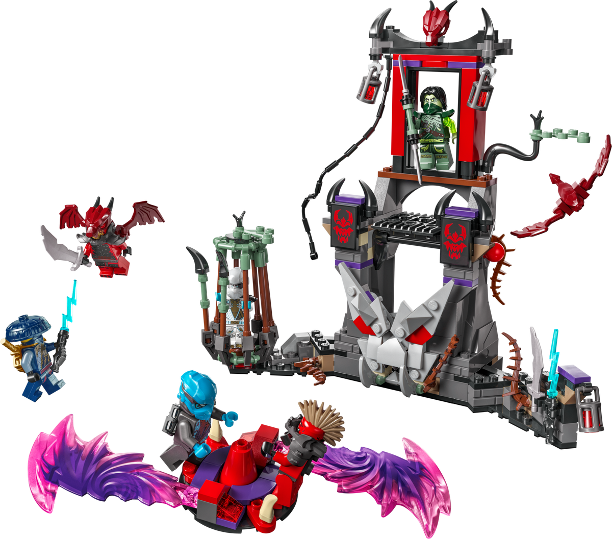 LEGO NINJAGO Dragonian Storm Village 305 pieces - British product