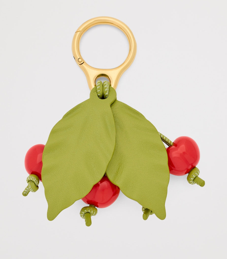 LOEWE bag charm cherry 12cm - British product