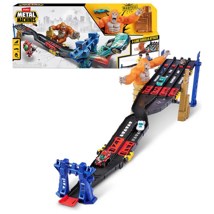Zuru Metal Machines gorilla car track set (British brand)