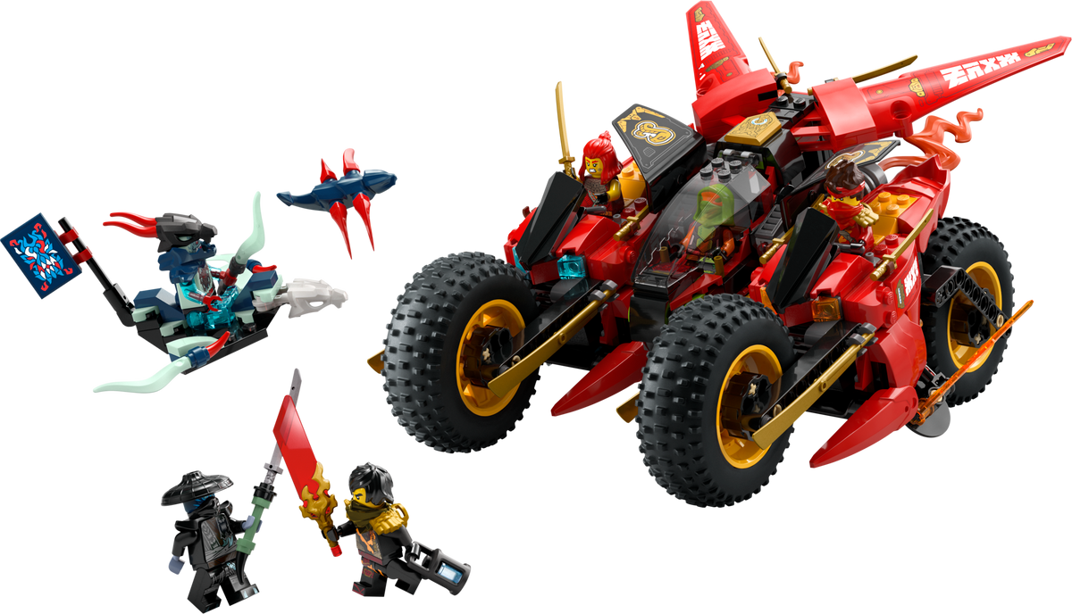 LEGO Ninjago Ninja Combat Vehicle 561 pieces, imported from the UK