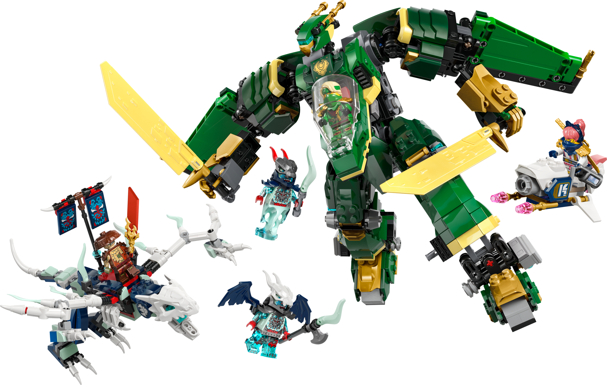 LEGO Lloyd's Jet Mech 1112 Piece NINJAGO, UK version
