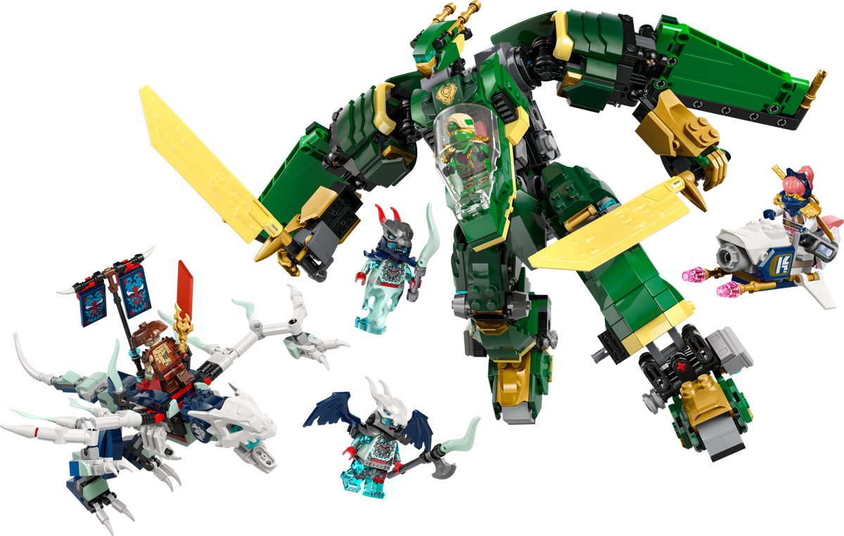 LEGO Lloyd's Jet Mech 1112 Piece NINJAGO, UK version