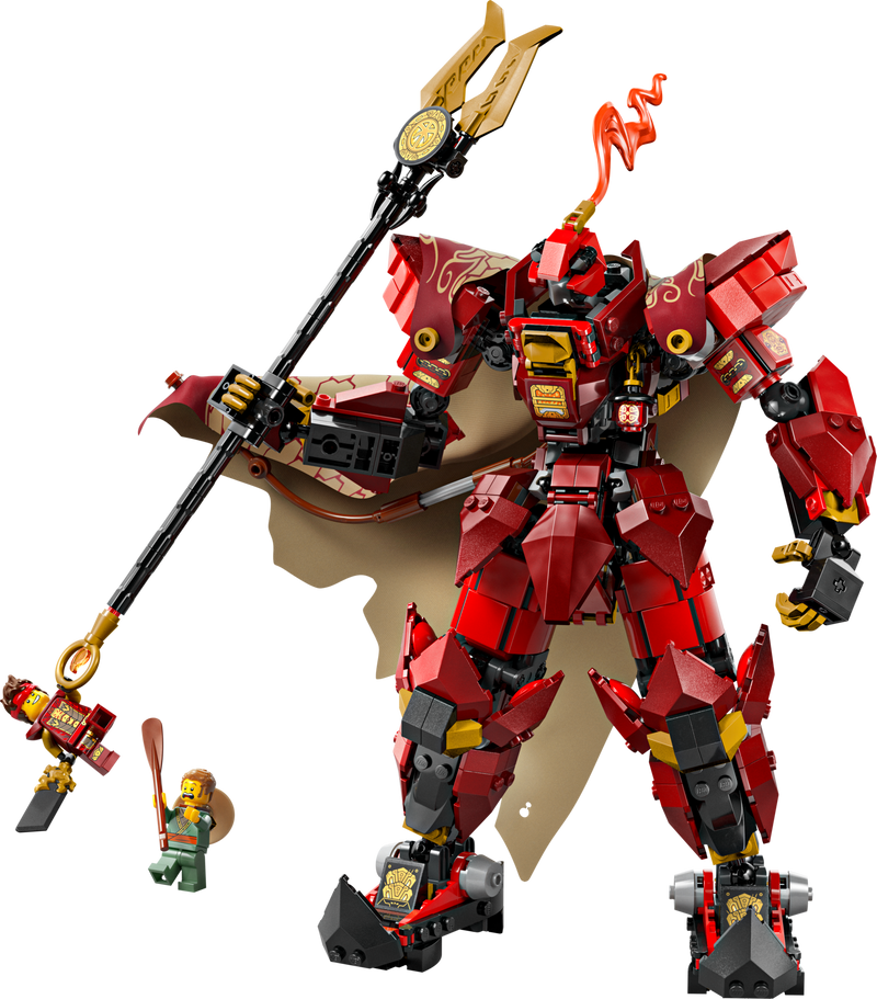 LEGO NINJAGO Fire Knight Mech building set 996 pieces, UK version