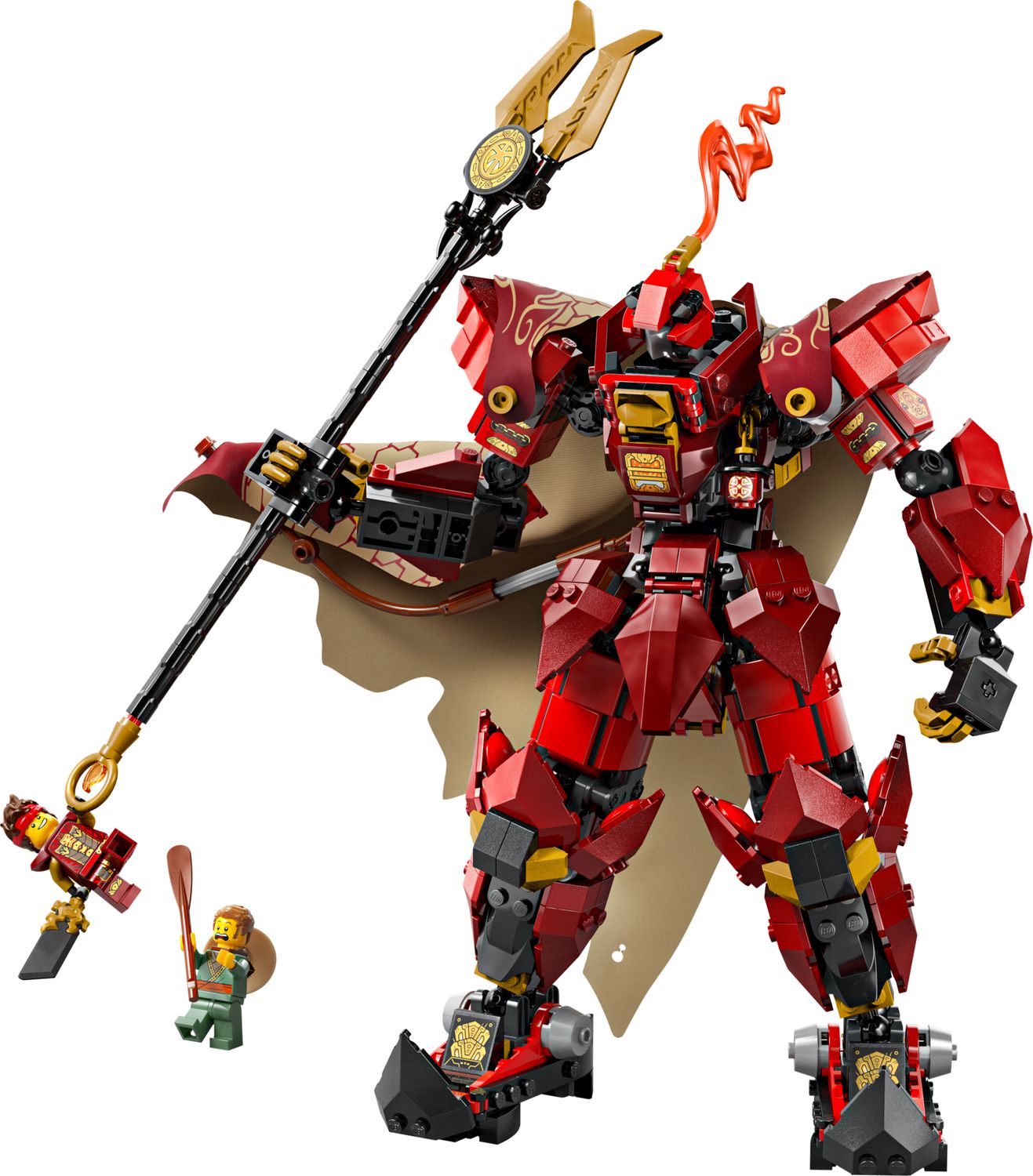 LEGO NINJAGO Fire Knight Mech building set 996 pieces, UK version
