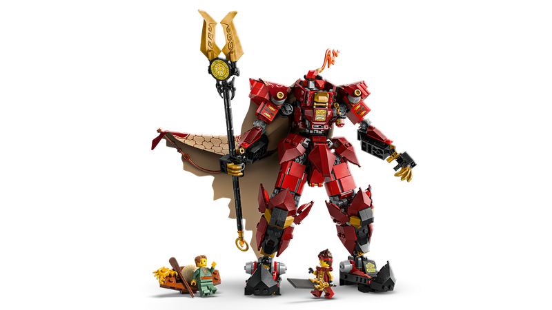 LEGO NINJAGO Fire Knight Mech building set 996 pieces, UK version