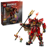 LEGO NINJAGO Fire Knight Mech building set 996 pieces, UK version