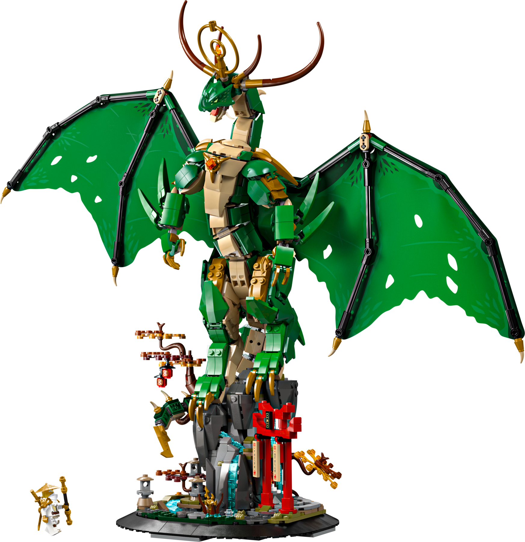 LEGO NINJAGO Guardian Dragon building set 1650 pieces (British brand)