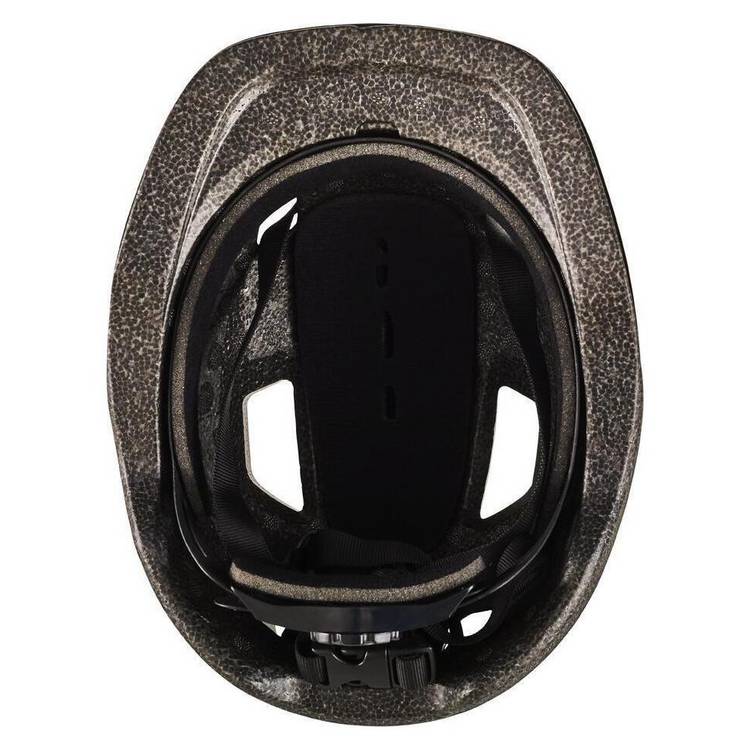 Decathlon Kids' Bike Helmet 100 black S/53-56cm - British product