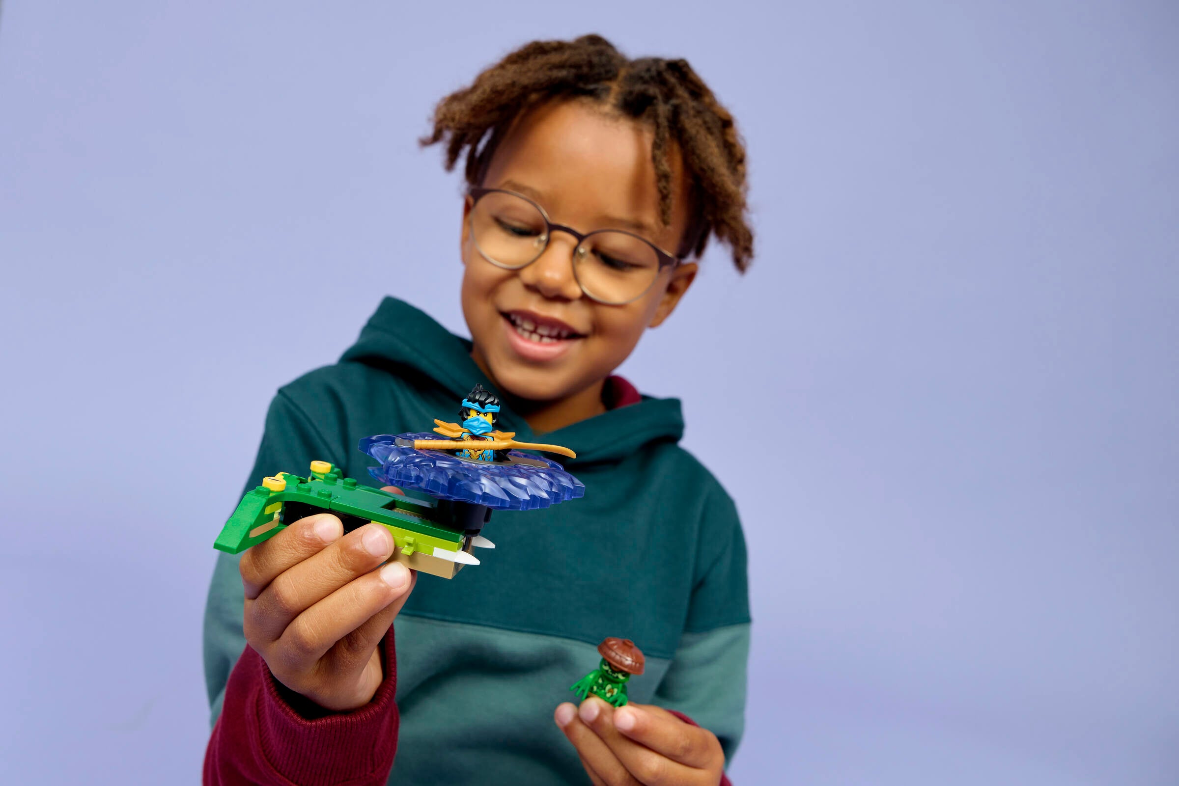 LEGO NINJAGO Spinner Nya vs Mutation Monster 49 pieces, UK version