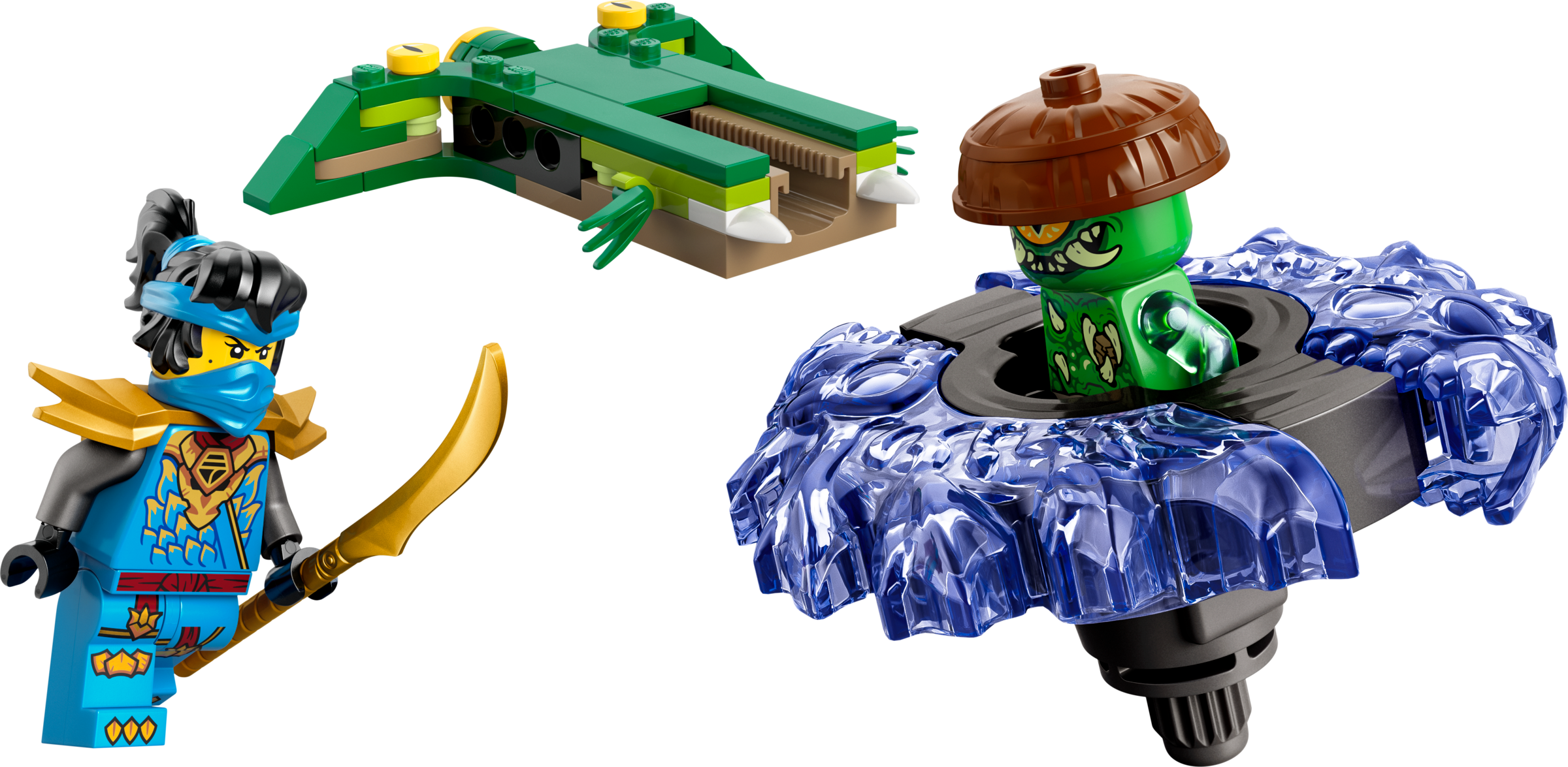 LEGO NINJAGO Spinner Nya vs Mutation Monster 49 pieces, UK version