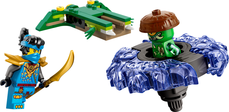 LEGO NINJAGO Spinner Nya vs Mutation Monster 49 pieces, UK version