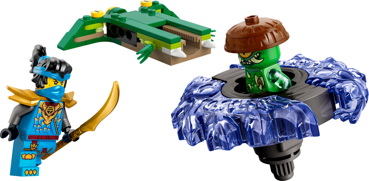 LEGO NINJAGO Spinner Nya vs Mutation Monster 49 pieces, UK version
