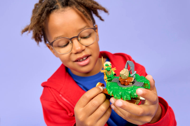 LEGO NINJAGO spinner set Lloyd vs Earth Monster, imported from the UK