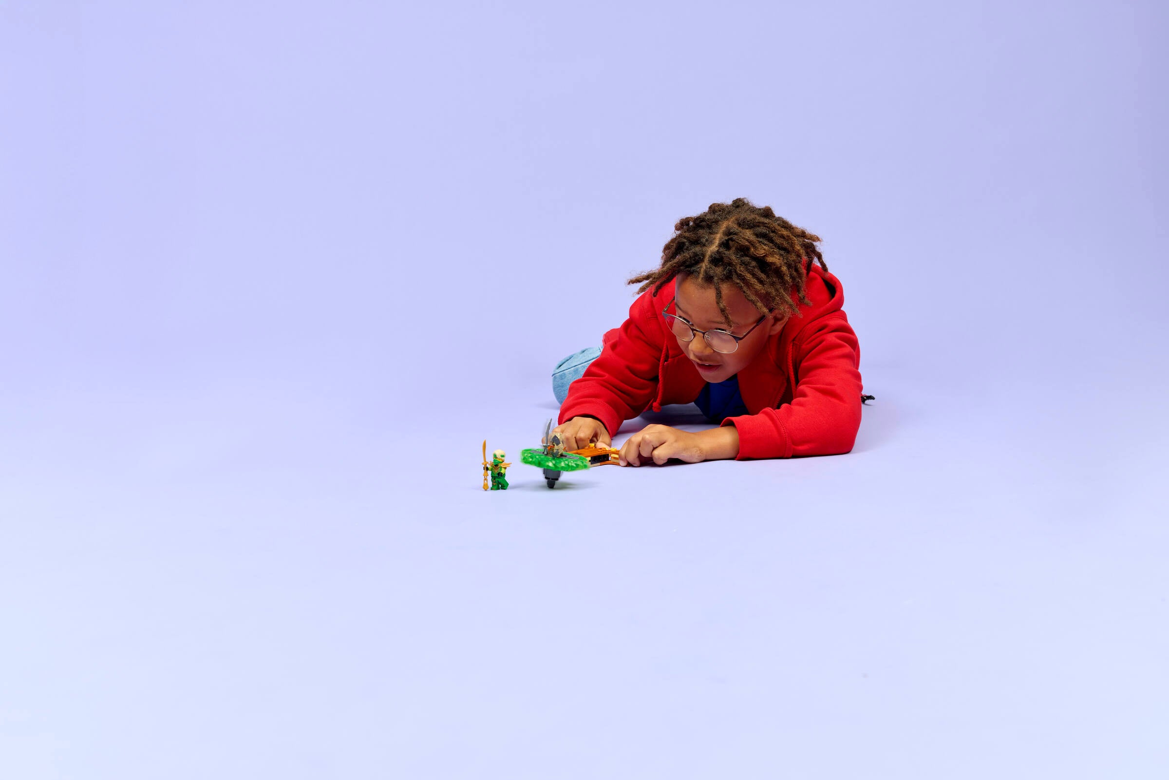 LEGO NINJAGO spinner set Lloyd vs Earth Monster, imported from the UK