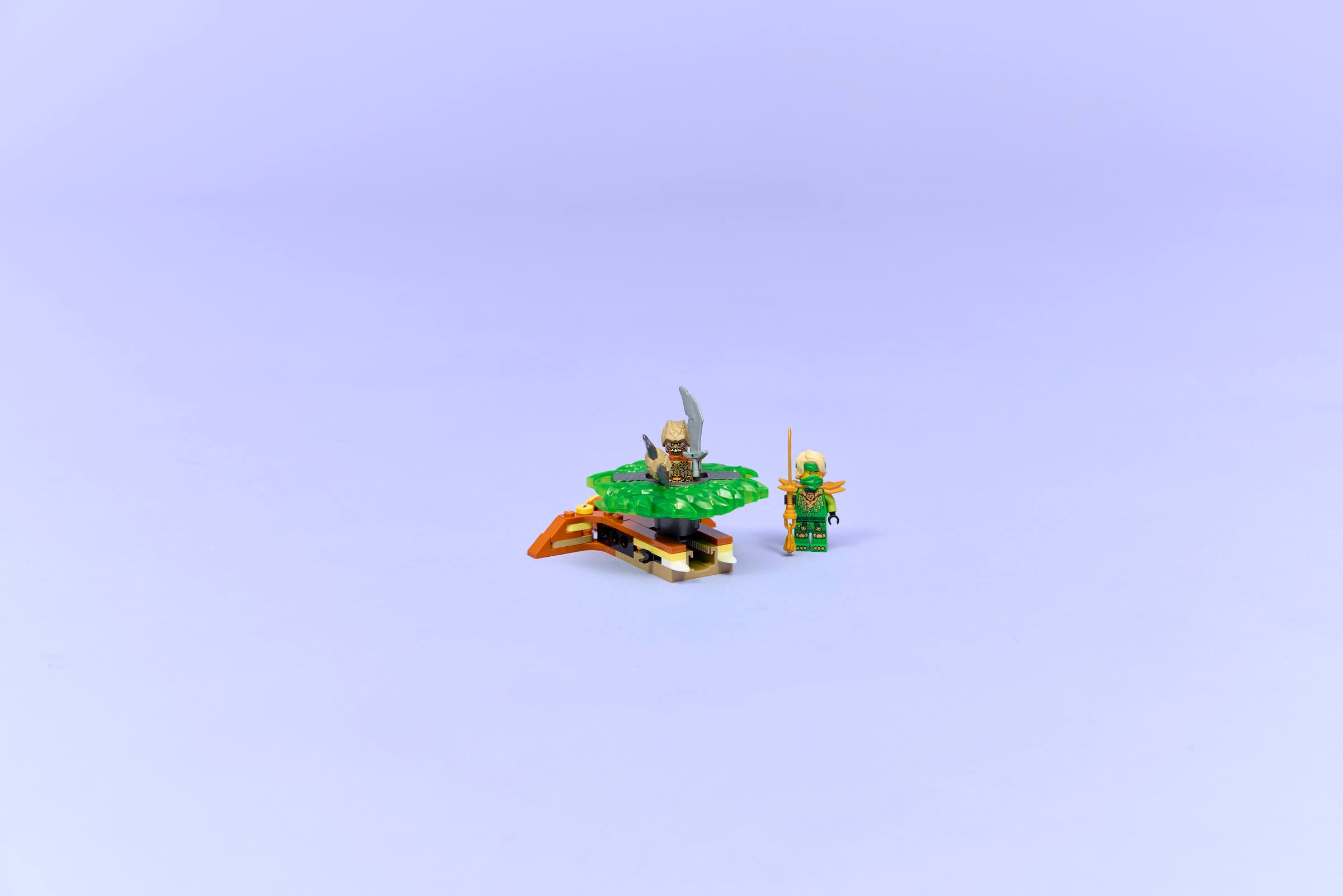 LEGO NINJAGO spinner set Lloyd vs Earth Monster, imported from the UK