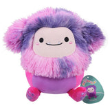 Squishmallows plush toy Woxie magenta bigfoot 7.5-inch, imported from the UK