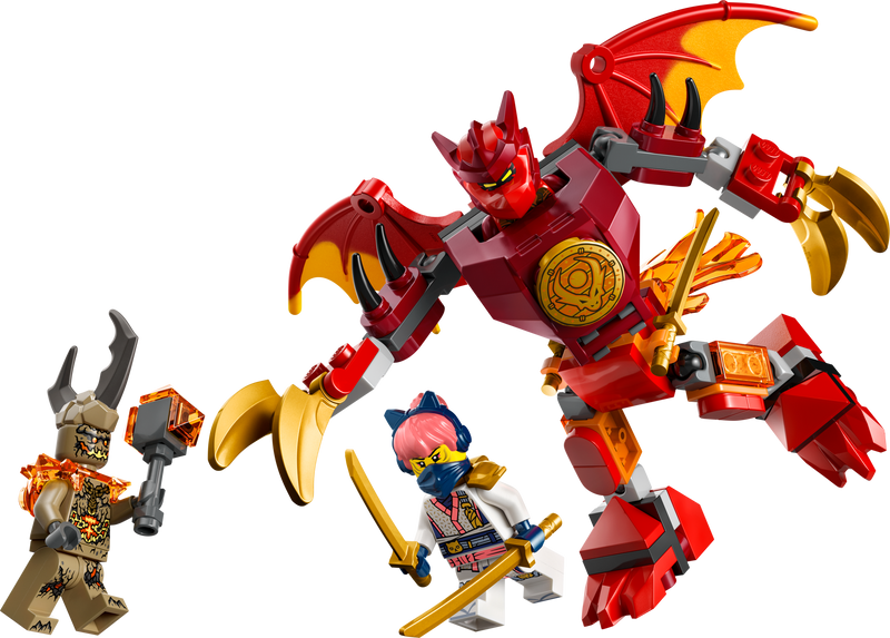 LEGO NINJAGO Dragon Mech Battle Pack building toy (British brand)