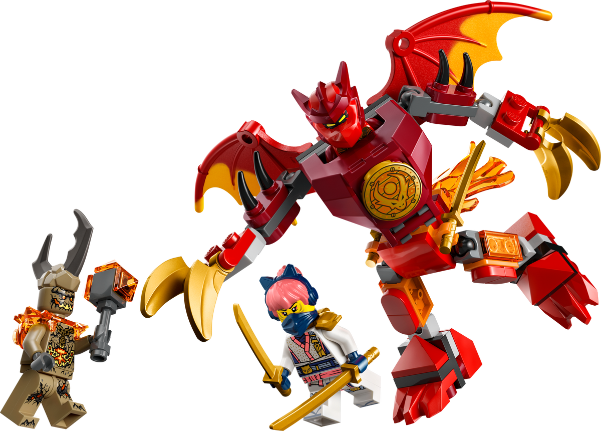 LEGO NINJAGO Dragon Mech Battle Pack building toy (British brand)