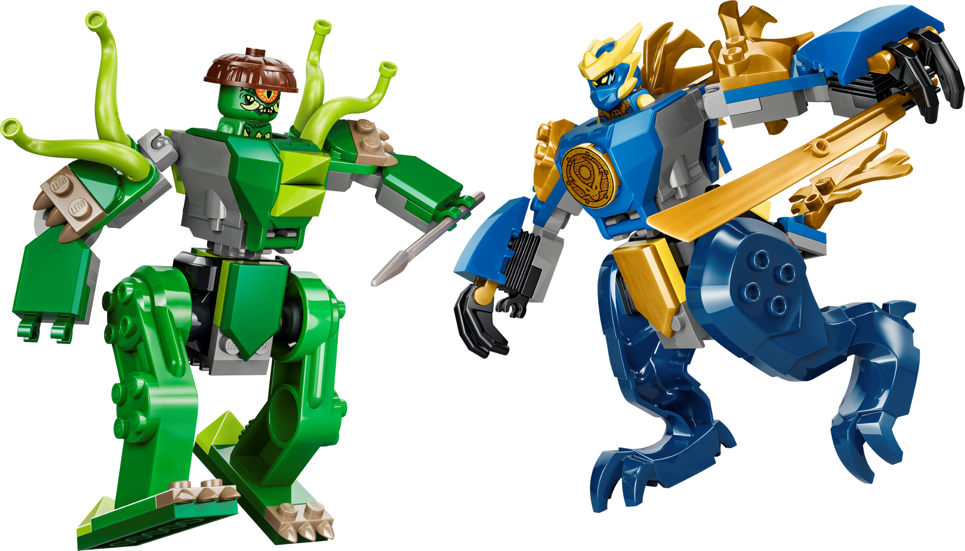 LEGO NINJAGO Jay's Dragon Mech Fight 107pc, imported from the UK